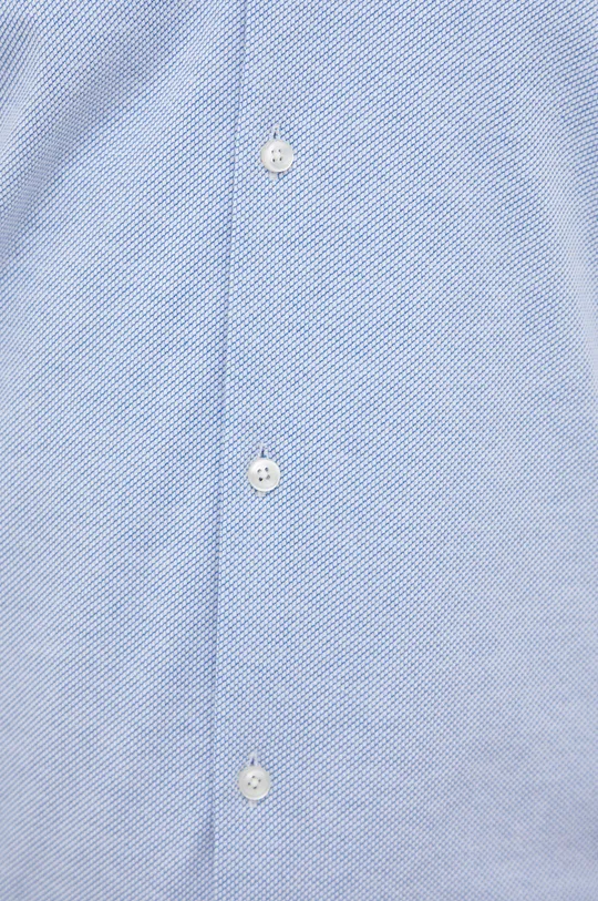 Bavlnená košeľa Hugo modrá
