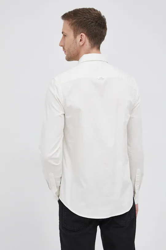 béžová Bavlnená košeľa Calvin Klein