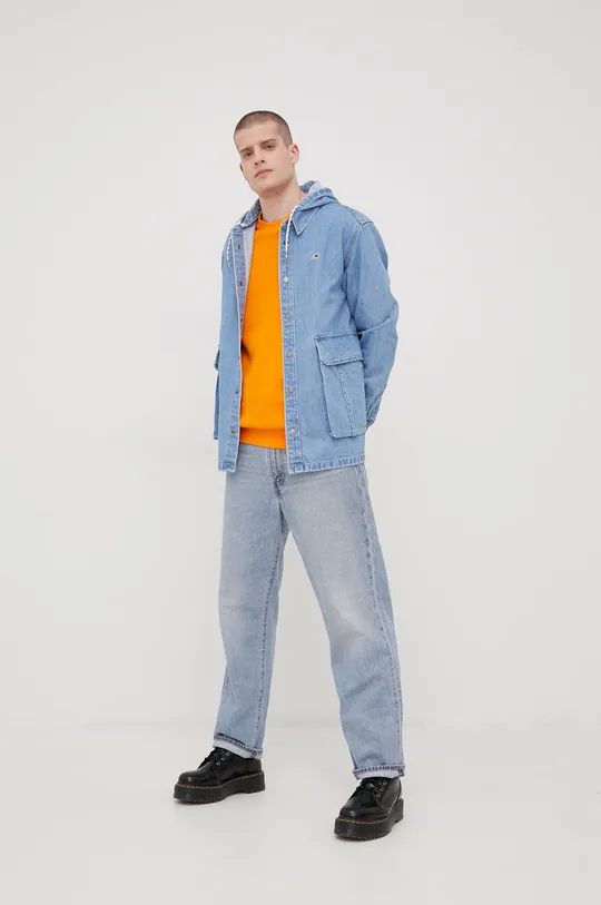 Jeans jakna Tommy Jeans modra