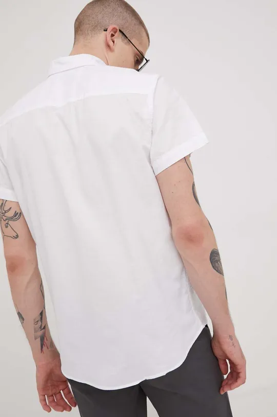 biały Produkt by Jack & Jones koszula bawełniana