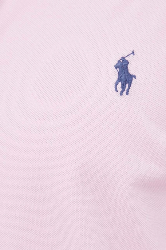 Bavlnená košeľa Polo Ralph Lauren ružová