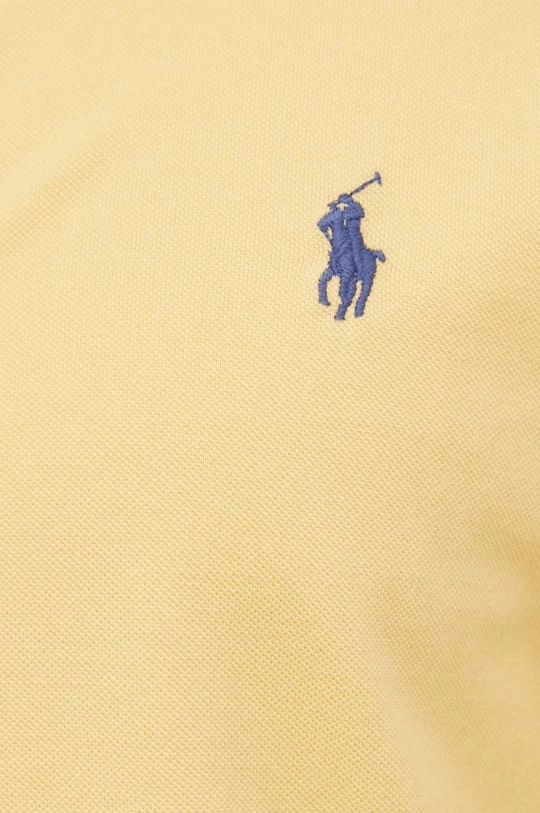 Pamučna košulja Polo Ralph Lauren zlatna