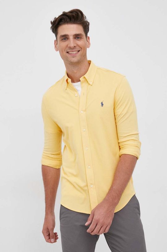 Bavlněné tričko Polo Ralph Lauren Pánský