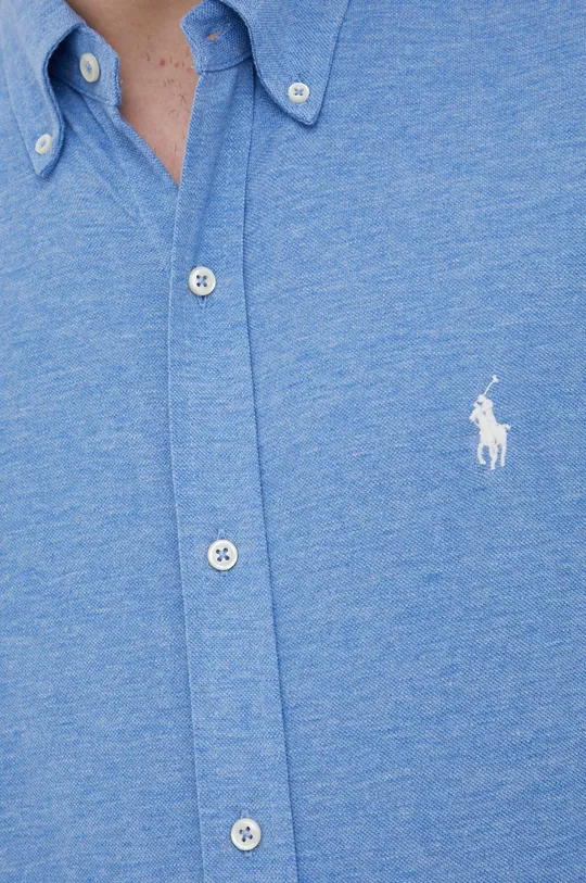 Polo Ralph Lauren Koszula bawełniana 710654408077 niebieski