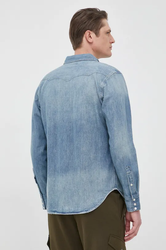 blu Polo Ralph Lauren camicia di jeans