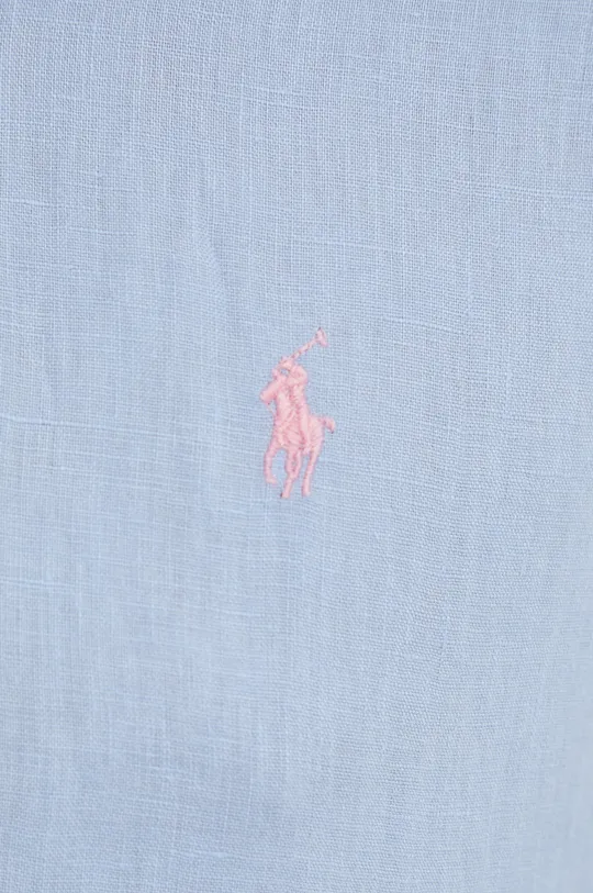 Polo Ralph Lauren - Πουκάμισο από λινό μπλε
