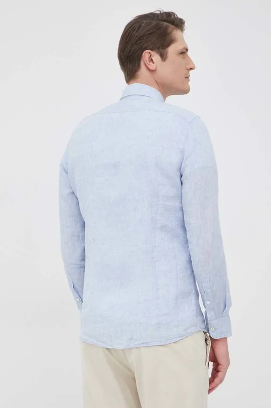 modrá Ľanová košeľa Marc O'Polo