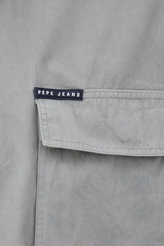 Βαμβακερό πουκάμισο Pepe Jeans PHIL Ανδρικά