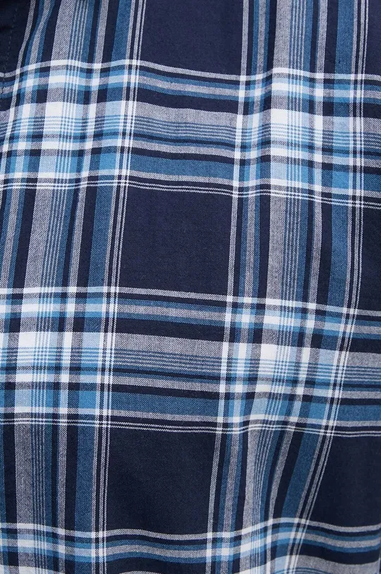 Woolrich camicia in cotone blu navy