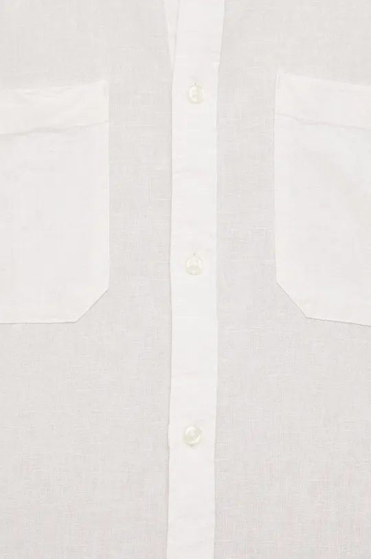 Jack & Jones koszula z domieszką lnu biały