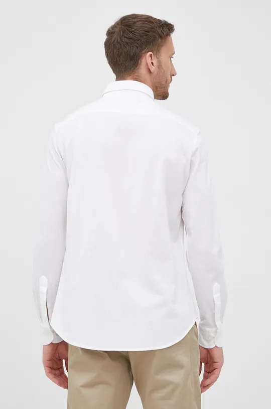 λευκό Βαμβακερό πουκάμισο Paul&Shark