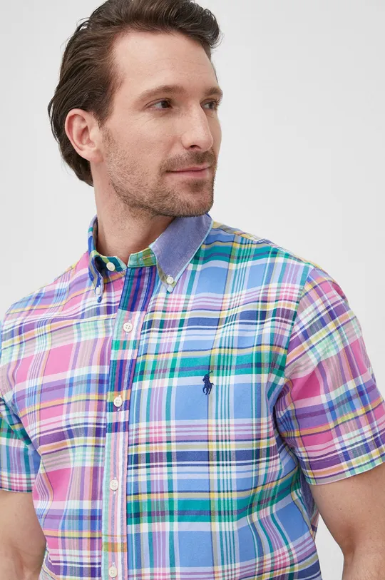 multicolor Polo Ralph Lauren koszula bawełniana 710867317001 Męski