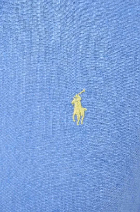 Ľanová košeľa Polo Ralph Lauren Pánsky