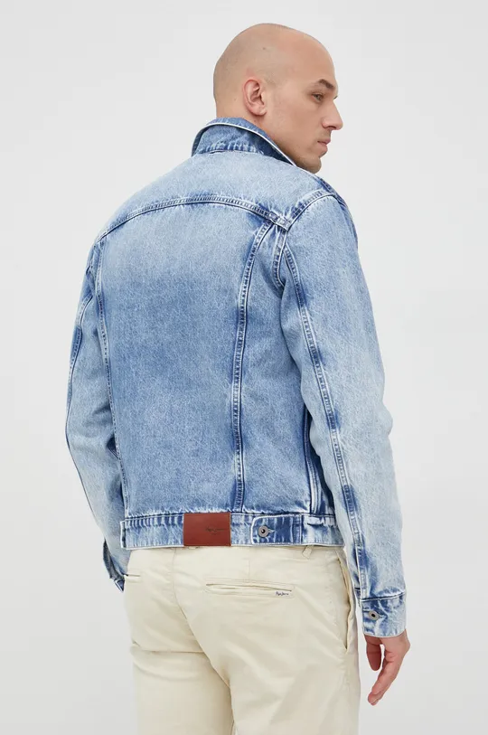 Pepe Jeans kurtka jeansowa PINNER Materiał zasadniczy: 100 % Bawełna, Podszewka kieszeni: 60 % Poliester, 40 % Bawełna