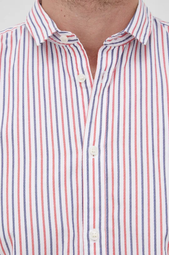 Βαμβακερό πουκάμισο Sisley Ανδρικά