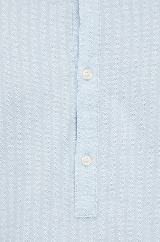 Bavlnená košeľa Sisley tyrkysová