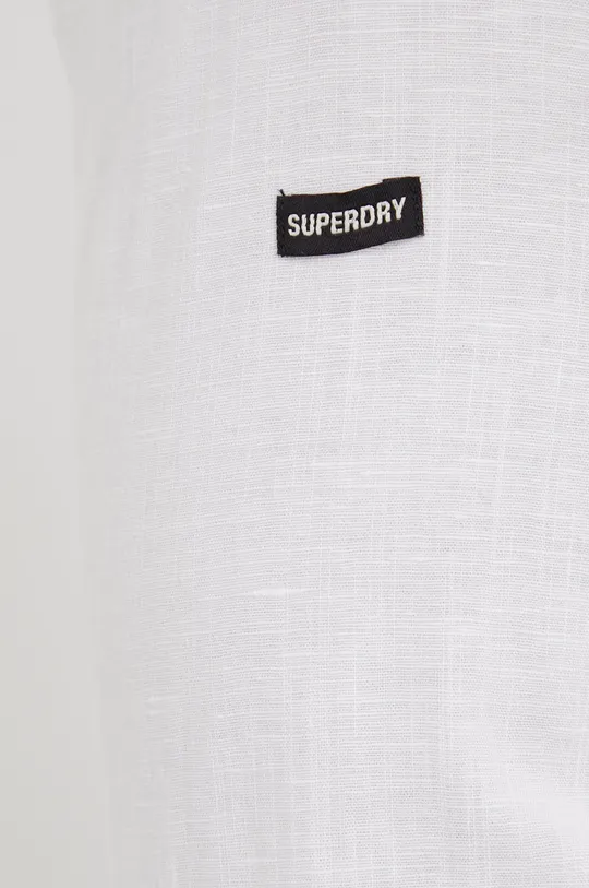 Ľanová košeľa Superdry Pánsky