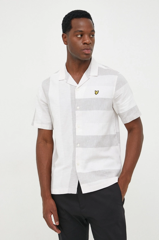 zöld Lyle & Scott len ing Férfi