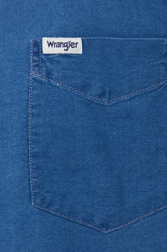 Rifľová košeľa Wrangler modrá