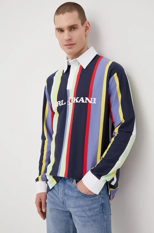 πολύχρωμο Βαμβακερή μπλούζα με μακριά μανίκια Karl Kani Ανδρικά