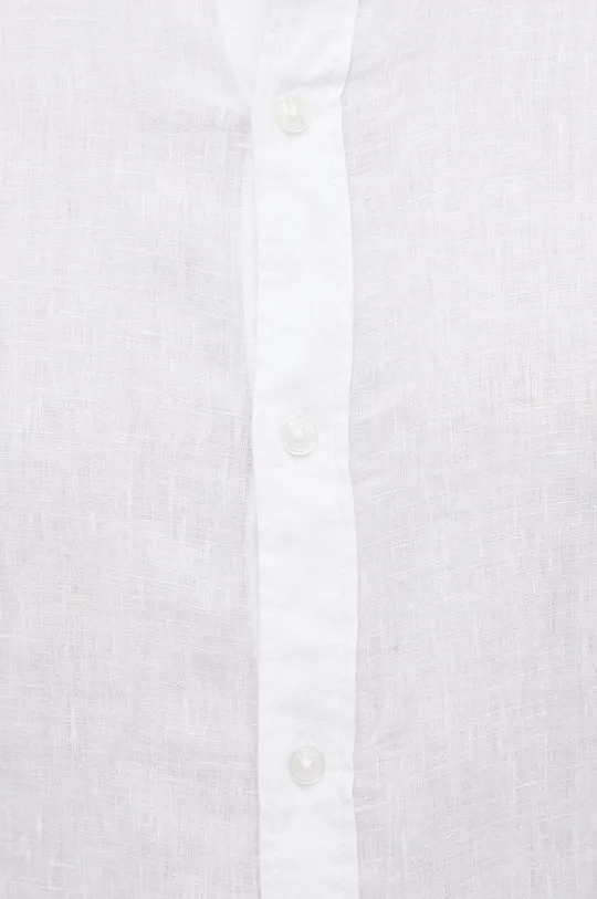 Льняная рубашка Michael Kors белый