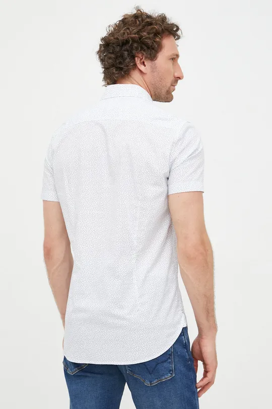 λευκό Βαμβακερό πουκάμισο Pepe Jeans