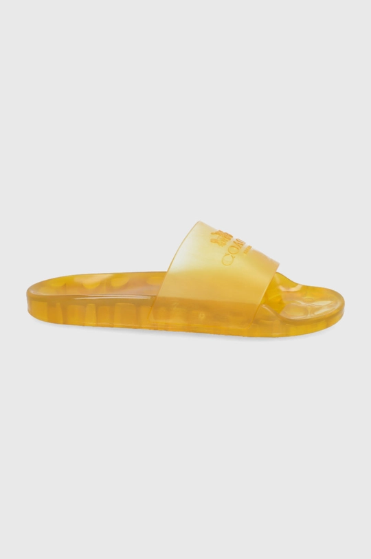 giallo Coach ciabatte slide Donna