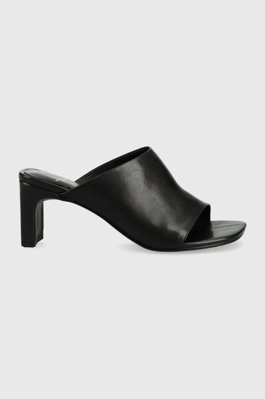 μαύρο Δερμάτινες παντόφλες Vagabond Shoemakers Shoemakers Luisa Γυναικεία