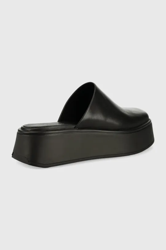 Δερμάτινες παντόφλες Vagabond Shoemakers Shoemakers Courtney μαύρο