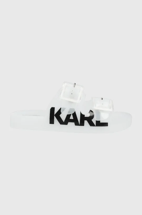 biela Šľapky Karl Lagerfeld Jelly Strap Dámsky