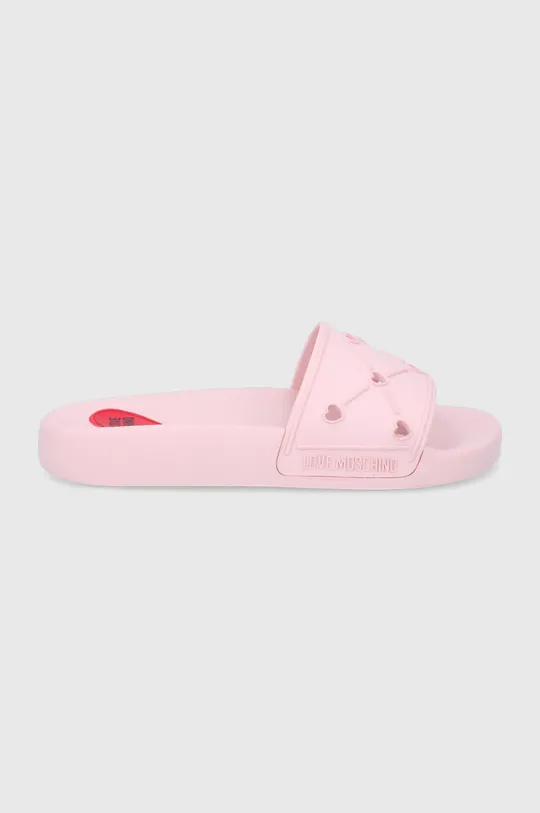 ροζ Love Moschino - Παντόφλες Γυναικεία