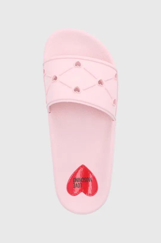 ροζ Love Moschino - Παντόφλες