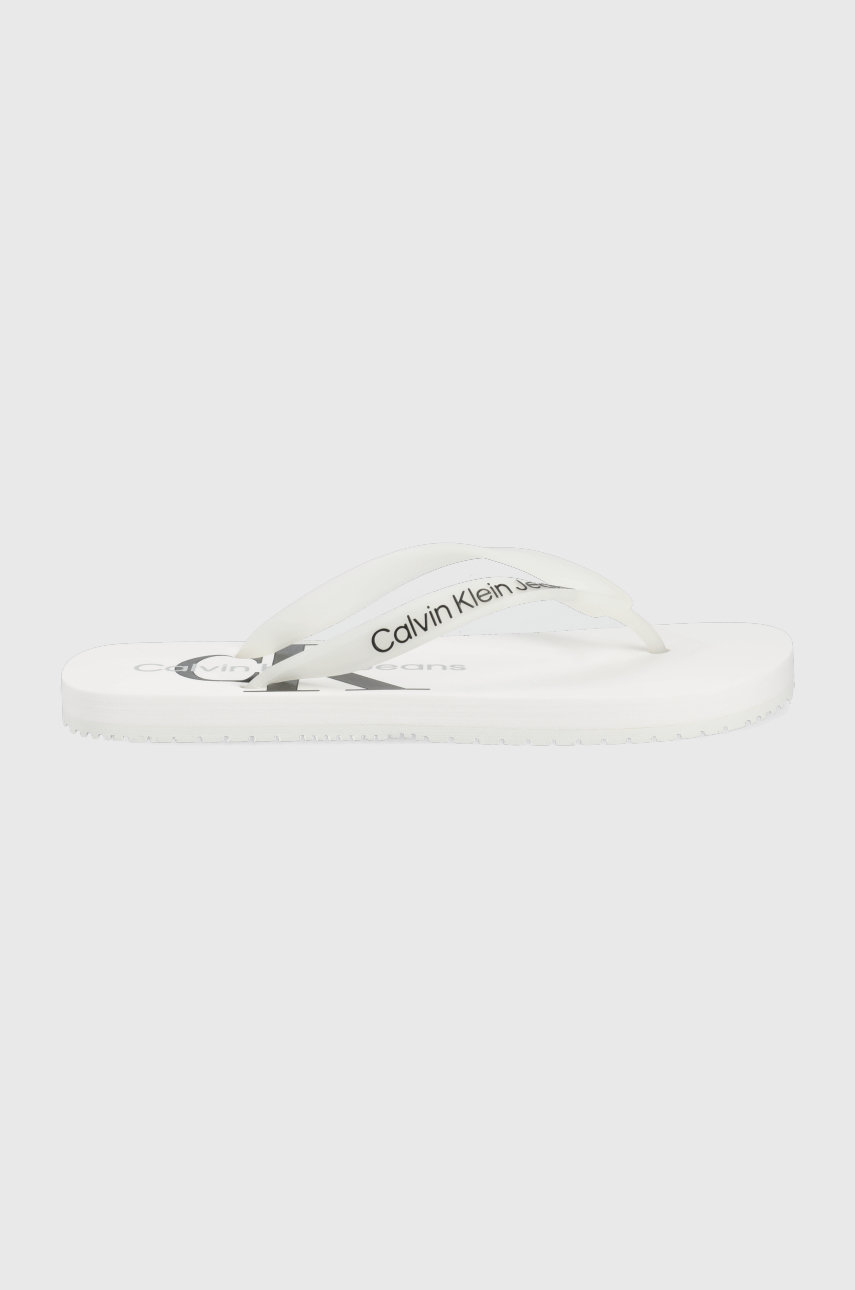 Calvin Klein Jeans japonki YW0YW00098.02S biały