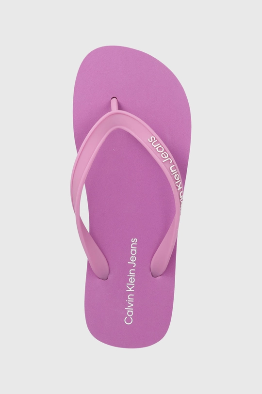 lila Calvin Klein Jeans flip-flop