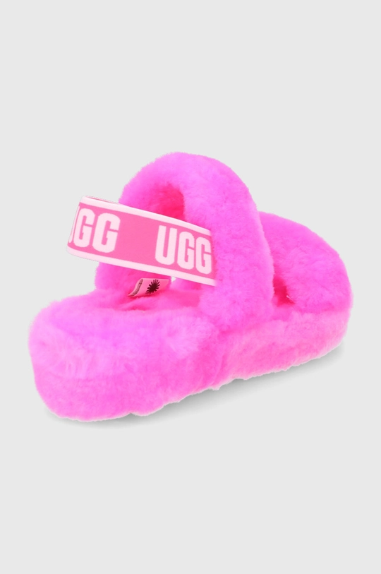 Шерстяные тапочки UGG  Голенище: Шерсть Внутренняя часть: Шерсть Подошва: Синтетический материал