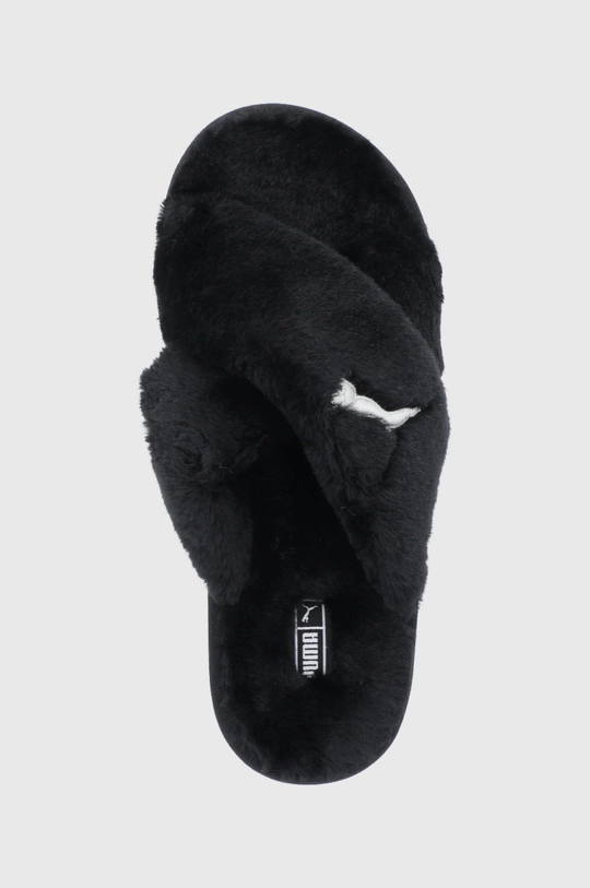 čierna Papuče Puma Puma Fluff X Strap 384936