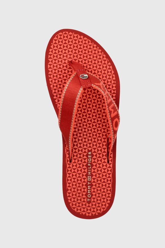 piros Tommy Hilfiger flip-flop