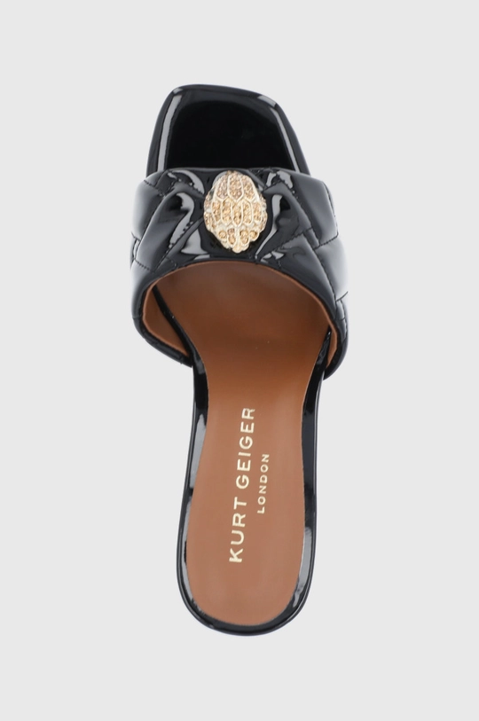 čierna Kožené šľapky Kurt Geiger London Kensington Mule