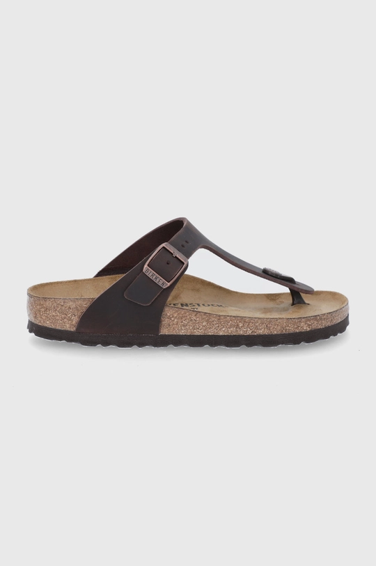 καφέ Birkenstock - Δερμάτινες σαγιονάρες Gizeh Γυναικεία