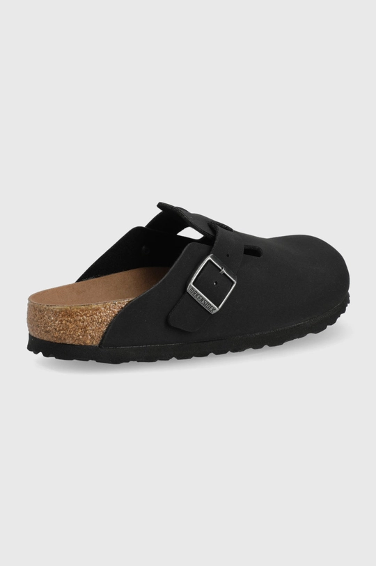 Birkenstock papucs Boston fekete