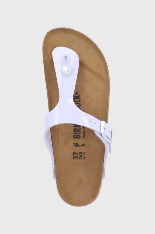 lila Birkenstock papucs Gizeh BS