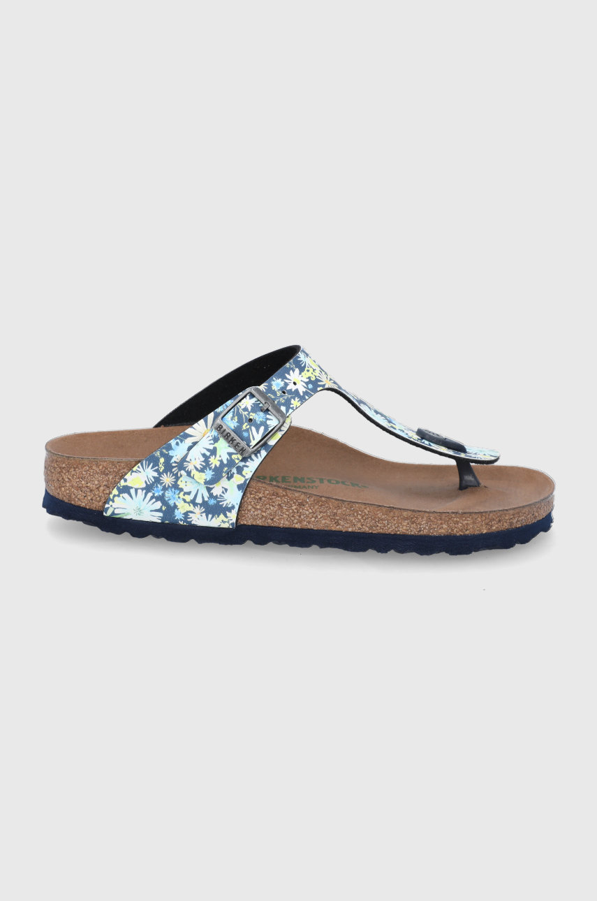 niebieski Birkenstock Japonki Gizeh Damski