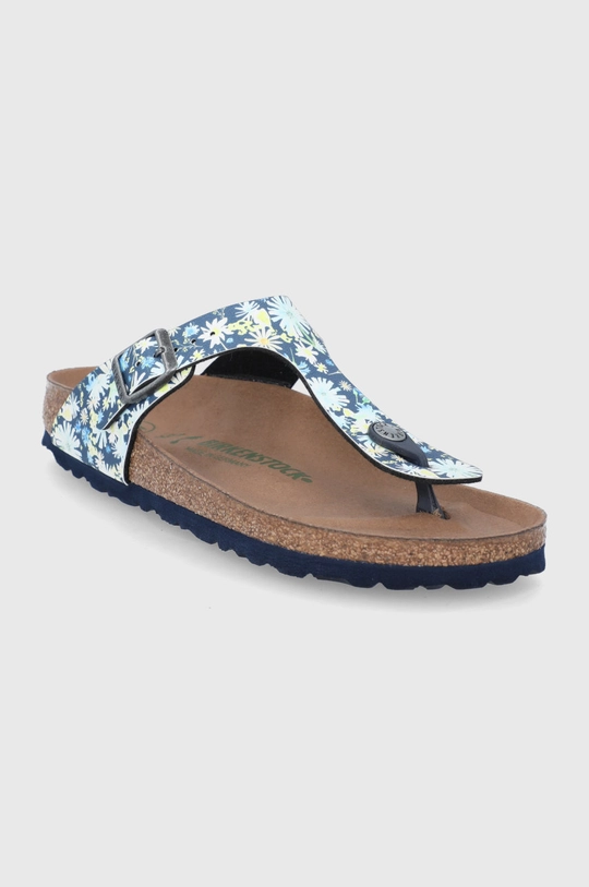 Birkenstock Japonki Gizeh niebieski