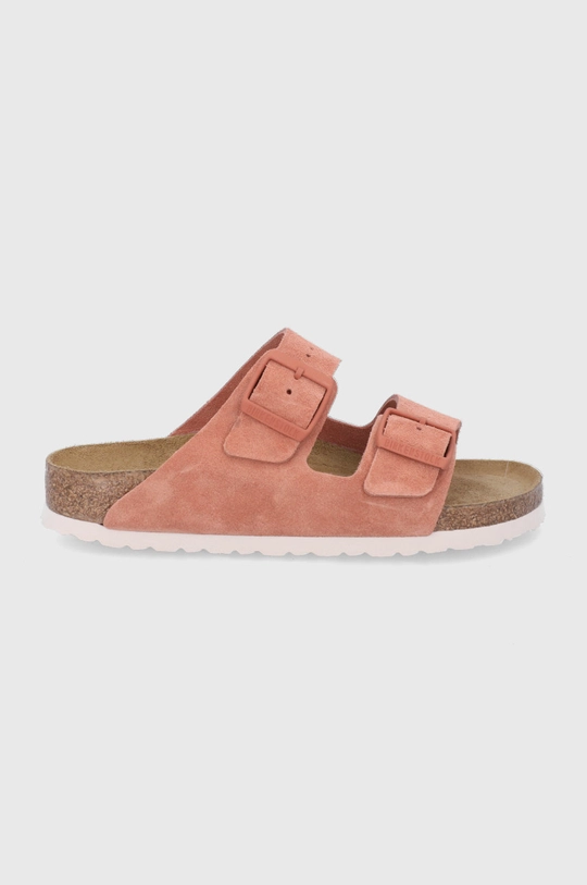 ροζ Παντόφλες σουέτ Birkenstock Arizona Γυναικεία