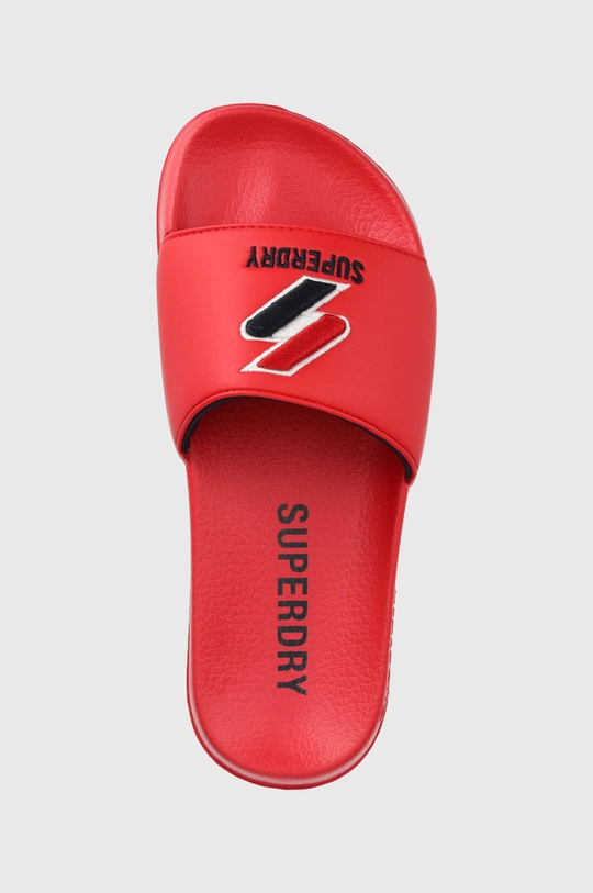 červená Šľapky Superdry