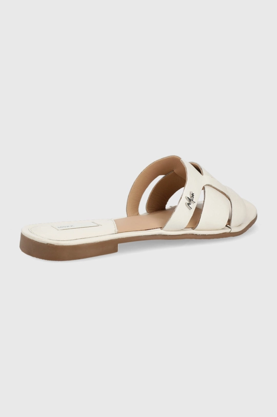 Mexx klapki skórzane Sandal Jacey biały