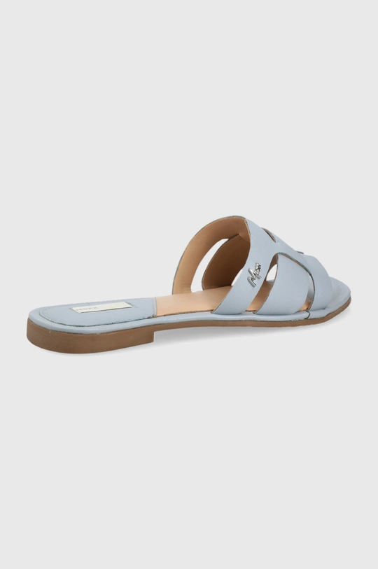 Mexx klapki skórzane Sandal Jacey niebieski