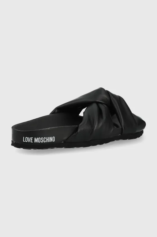 Šľapky Love Moschino čierna