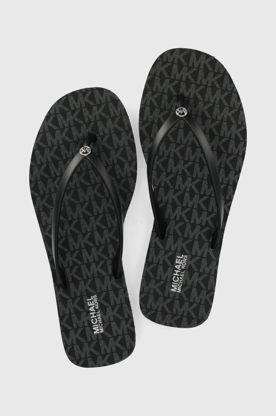 чёрный Шлепанцы MICHAEL Michael Kors Jinx Flip Flop