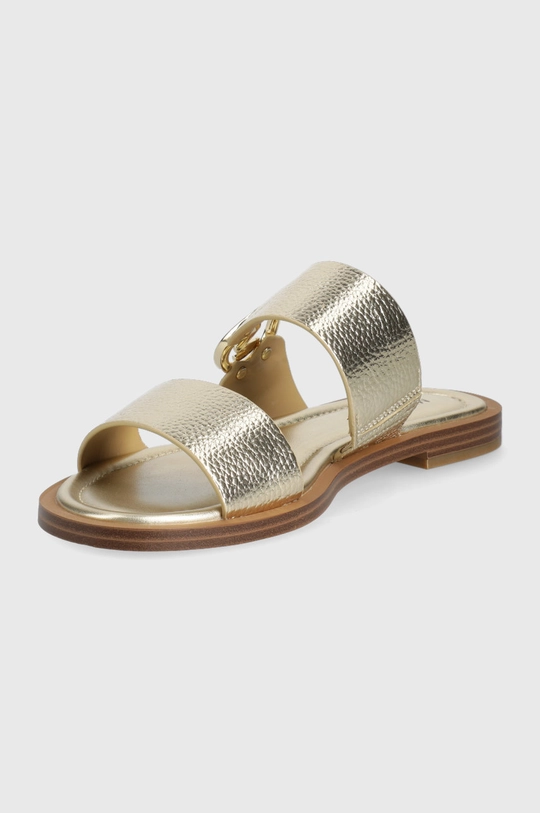 Kožené šľapky MICHAEL Michael Kors Summer Sandal  Zvršok: Prírodná koža Vnútro: Syntetická látka Podrážka: Syntetická látka